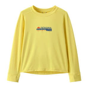 パタゴニア（patagonia） ベビー ロングスリーブ キャプリーン シルクウェイト Tシャツ 61247 ラッシュガード(キッズ/ベビー)