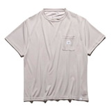 ROARK(ロアーク) LABEL POCKET DriRelease TEE RTJDR1200-GRY 半袖Tシャツ(メンズ)