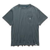 ROARK(ロアーク) LABEL POCKET DriRelease TEE RTJDR1200-SSG 半袖Tシャツ(メンズ)