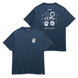 ROARK(ロアーク) NEVER FAILS DriRelease TEE RTJDR1202-LGB 半袖Tシャツ(メンズ)