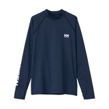 HELLY HANSEN(ヘリーハンセン) ロングスリーブレターラッシュガード ユニセックス HE82637 ラッシュガード(メンズ)