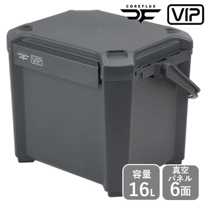 キャンプ＆フィッシングの付録:6面真空断熱クーラーボックス！JEJ
