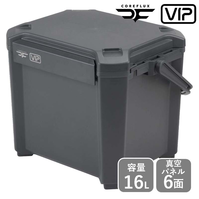 JEJアステージ COREFLUXクーラーボックスVIP 16L CFV-16G｜アウトドア