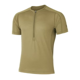 ファイントラック(finetrack) ラミースピン エア ジップティー メンズ FMM0254 半袖Tシャツ(メンズ)