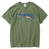 KAVU(カブー) サーモン 2C Tee 19822491078009 半袖Tシャツ(メンズ)