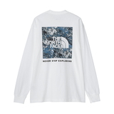 THE NORTH FACE(ザ･ノース･フェイス) ロングスリーブスクエアデジタルグラフィックティー ユニセックス NT82545 長袖Tシャツ(メンズ)