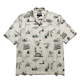 ROARK(ロアーク) CHARMED CIRCLE GONZO S/S RWJ1232L-WHT 半袖シャツ(メンズ) CHARMED CIRCLE GONZO S/S CHARMED CIRCLE GONZO S/S