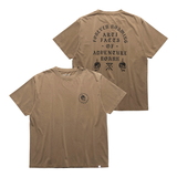 ROARK(ロアーク) A.O.A.R S/S TEE RTJM1232L-BRW 半袖Tシャツ(メンズ)