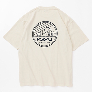 KAVU(カブー) シティーロゴTee(ピグメント) 19822226047009
