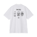THE NORTH FACE(ザ･ノース･フェイス) ショートスリーブ TNF パックス グラフィック ティー NT82639 半袖Tシャツ(メンズ)