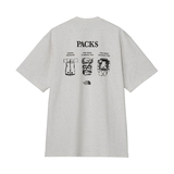 THE NORTH FACE(ザ･ノース･フェイス) ショートスリーブ TNF パックス グラフィック ティー NT82639 半袖Tシャツ(メンズ)