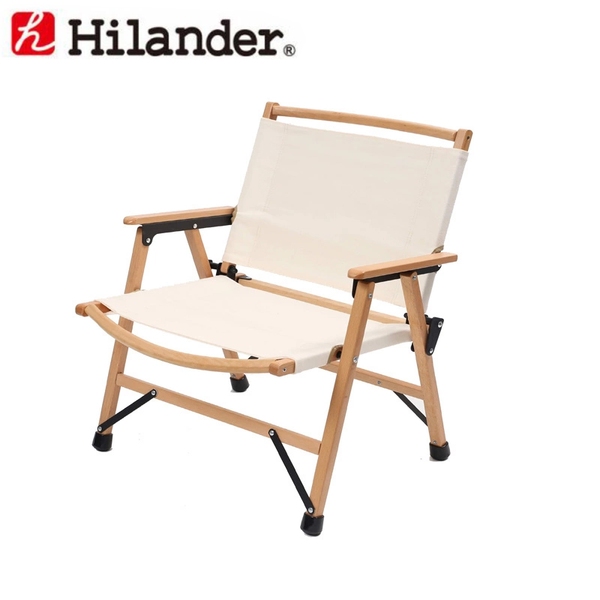 Hilander(ハイランダー) ウッドフレームチェア コットン(2つ折り) HCA0209｜アウトドア用品・釣り具通販はナチュラム