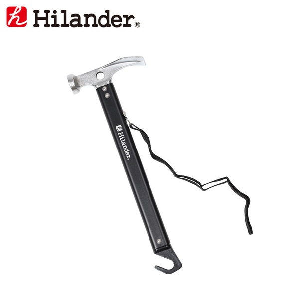 Hilander(ハイランダー) アルミペグハンマー HCA0256 ハンマー&ペグ抜き&スコップ