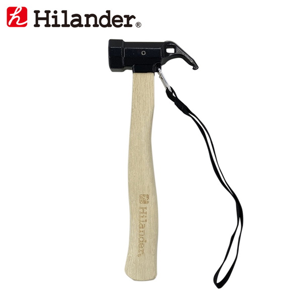 Hilander(ハイランダー) スチールヘッドペグハンマー HCA0284 ハンマー&ペグ抜き&スコップ