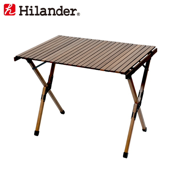 Hilander(ハイランダー) ウッドロールトップテーブル HCA0293 キャンプテーブル