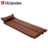 Hilander(ハイランダー) スエードインフレーターマット 2つ折り仕様(枕付きタイプ) 3.2cm UK-18 インフレータブルマット