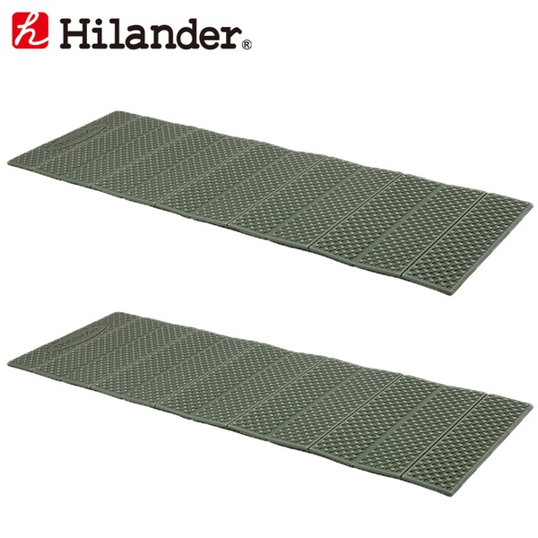 Hilander(ハイランダー) XPE 折りたたみレジャーマット【お得な2点セット】 HCA0264 マットレス