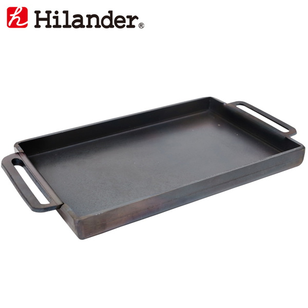 Hilander(ハイランダー) 焚き火鉄板(超極厚6mm) HCA-006F フライパン