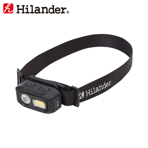 Hilander(ハイランダー) 480ルーメン LEDヘッドライト(USB充電式) HCA0303 ヘッドランプ