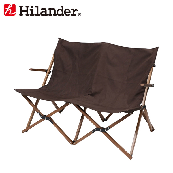Hilander(ハイランダー) ウッドフレーム 2人掛けリラックスチェア【限定カラー】 HCA0307 ベンチ