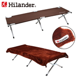 Hilander(ハイランダー) アルミGIコット2×コット用 フリースカバー【お得な2点セット】   キャンプベッド