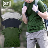 Hilander(ハイランダー) 【sn×Hilander】メリノウール ポケットTシャツ SN304 半袖Tシャツ(メンズ)