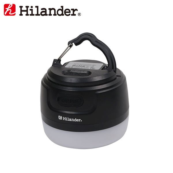 Hilander(ハイランダー) LEDランタン(USB充電式) 5200mAh HCA0326 電池式