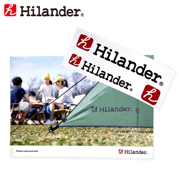 Hilander(ハイランダー) Outdoor stylebook2020【ステッカー付き】   キャンプ･本