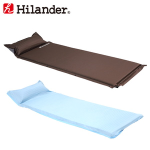 Hilander(ハイランダー) インフレーターマット(枕付きタイプ)4.0cm+冷感シーツ(Q-MAX0.445) UK-8UK-21