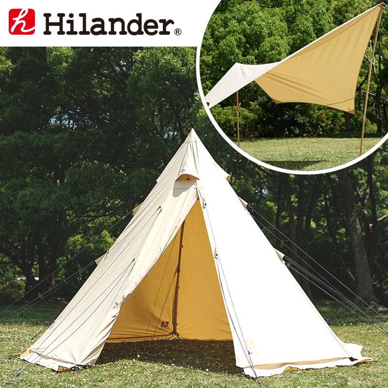 Hilander(ハイランダー) A型フレーム ネヴィス+トラピゾイドタープ