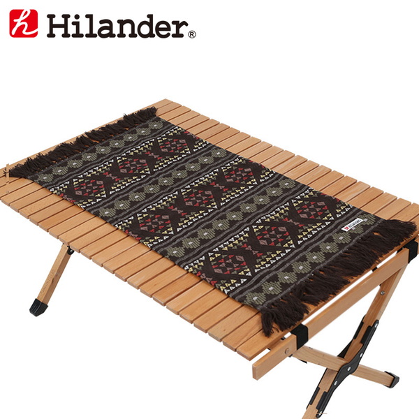 Hilander(ハイランダー) テーブルクロス(フリンジ仕様) HCR-003 テーブルアクセサリー