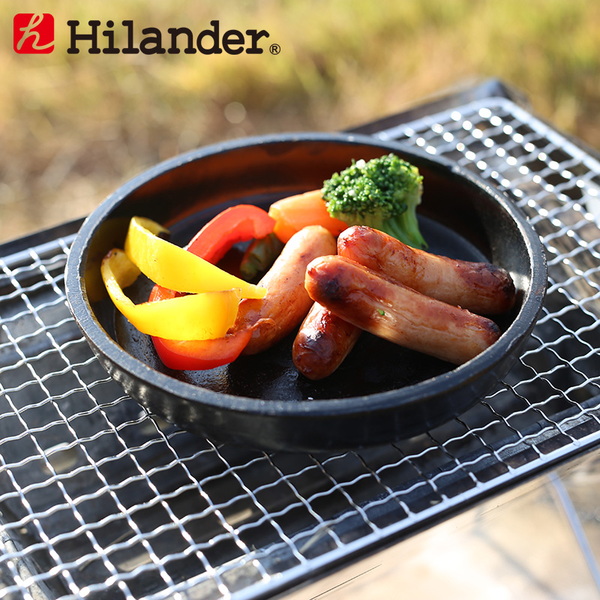 Hilander(ハイランダー) ファイヤープレート エッジ(極厚6mm) HCA012A 網､鉄板