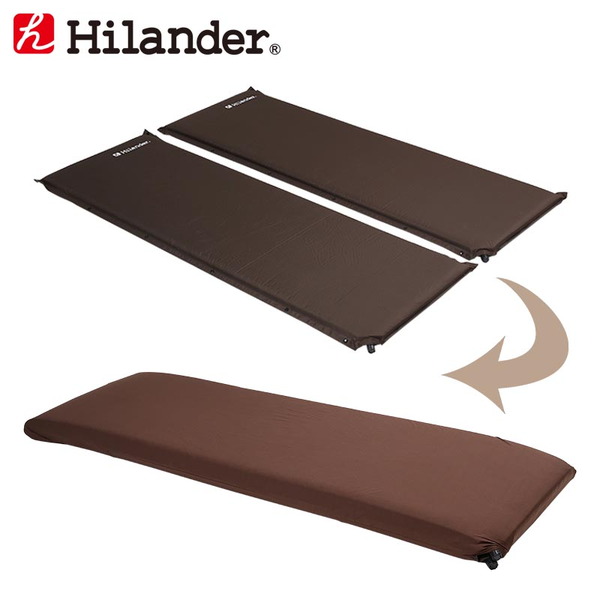 Hilander(ハイランダー) 2in1 インフレーターマット 最大10cm 【1年保証】 UK-30