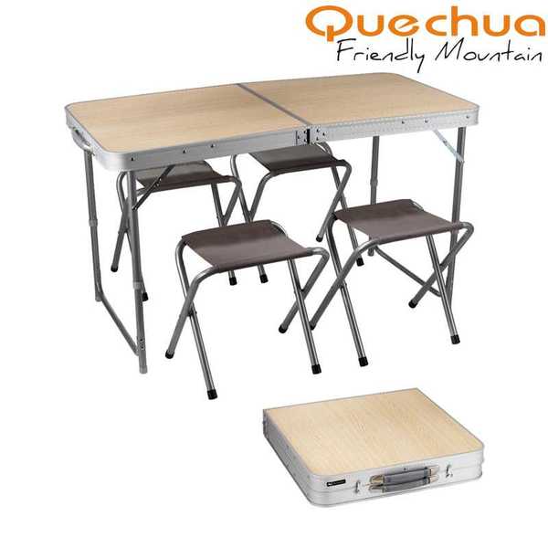 Quechua(ケシュア) フォールディングテーブル･チェアセット 951832-8030285 テーブル･チェアセット