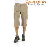 Quechua(ケシュア) ARPENAZ 100 3/4 TROUSERS MEN 1204669-8127079 ハーフ･ショートパンツ(メンズ)