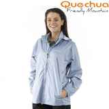 Quechua(ケシュア) RAIN CUT ZIP レインジャケット レディース 1207086-8127660 ソフトシェルジャケット(レディース)