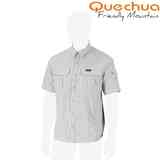Quechua(ケシュア) ARPENAZ 500 SHIRT 1207853-8127863 【廃】メンズ速乾性半袖シャツ