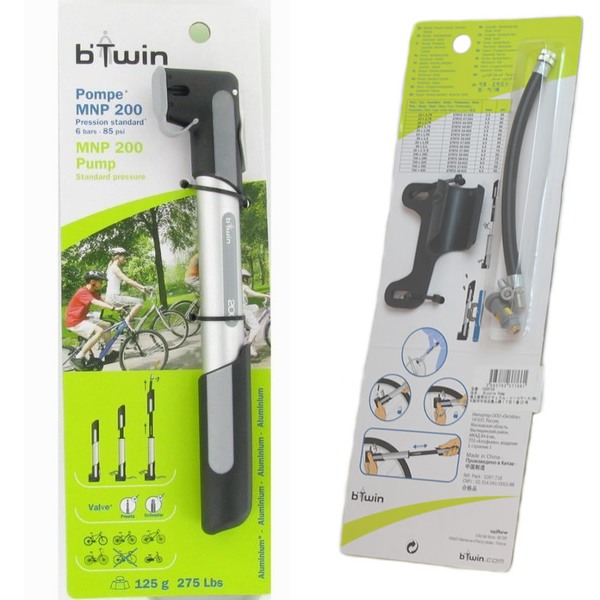 B’TWIN(ビトウイン) MNP 200 HAND PUMP 1099154-8089609 ハンディポンプ