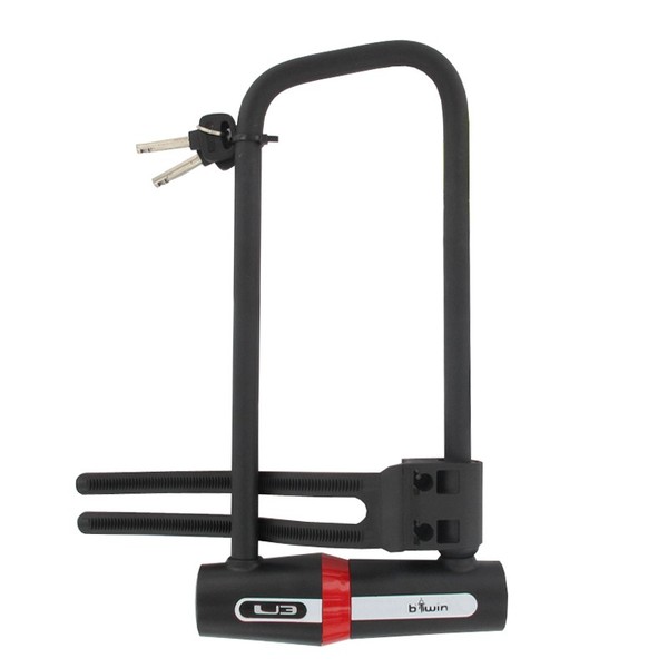 B’TWIN(ビトウイン) U3 BIKE LOCK 8129919-1215098 鍵･ロック
