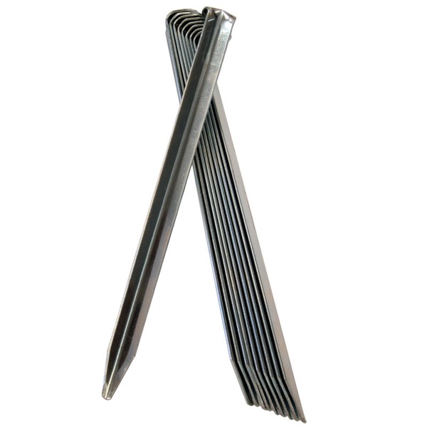 Quechua(ケシュア) スチールペグ 10本セット 23cm 699635-1163542 ペグ