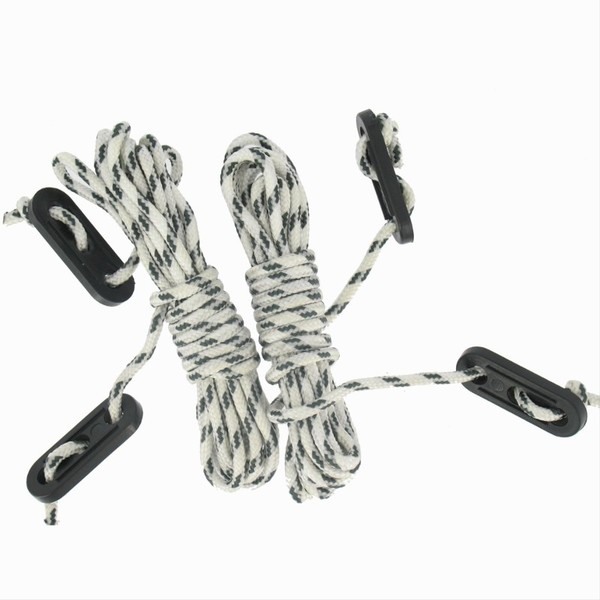 Quechua(ケシュア) 10M GUY LINE+2 TENSIONERS (X2) 951350-8030251 ロープ(張り縄)