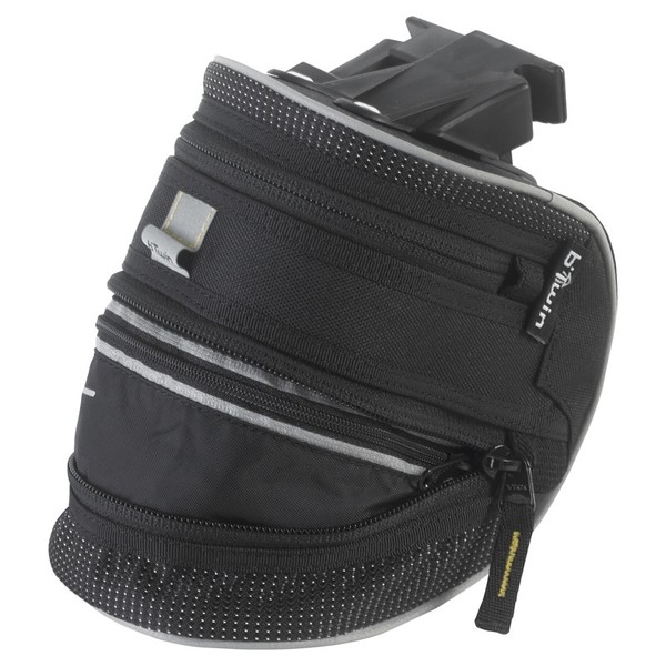B’TWIN(ビトウイン) SADDLE BAG 1L/1.5L BLACK 1176282-8117838 サドルバッグ