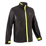 Kalenji(カレンジ) ESSENTIAL ランニングウィンドブレーカー メンズ BLACK/YELLOW  1387468-8184388 ブルゾン(メンズ)