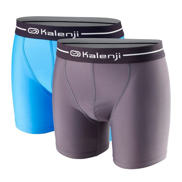 Kalenji(カレンジ) EKIDEN ランニング ボクサーパンツ メンズ 2色セット 1595259-8237714 アンダーウェア･パンツ