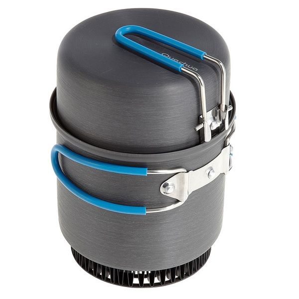 Quechua(ケシュア) COOKER SET 1P 1637358-8246405 アルミ製ソロクッカーセット