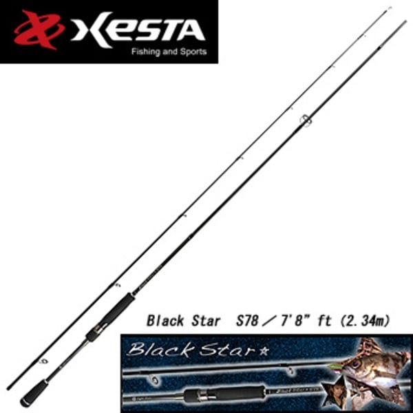 ゼスタ(XeSTA) Black Star(ブラックスター) S78   黒鯛(チヌ)ロッド