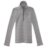 HELLY HANSEN(ヘリーハンセン) ウィメンズ HH ウォーム ロングスリーブ ハーフジップ ボーダークルー HOW31820 シャツ･ポロシャツ(レディース)