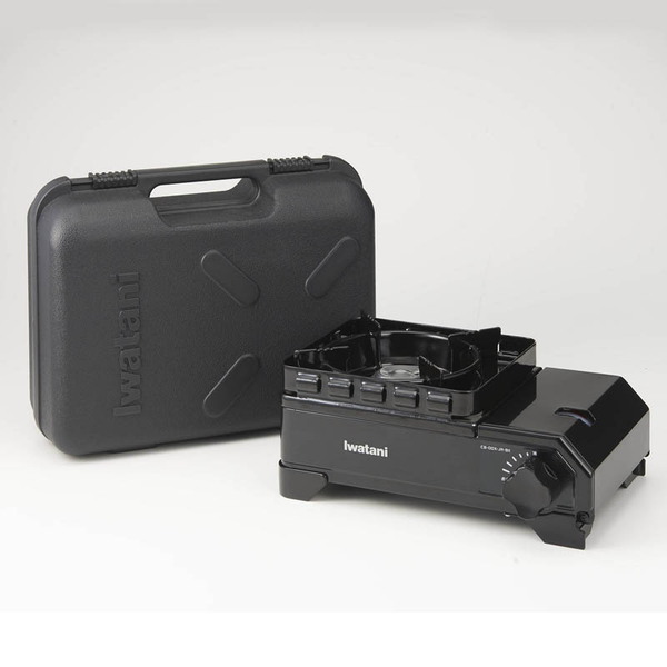 イワタニ産業(Iwatani) カセットフータフまるジュニア CB-ODX-JR-BK ガス式