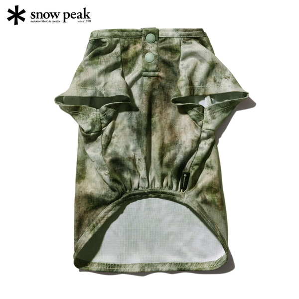 スノーピーク(snow peak) SP Dog Printed Insect Shield Jacket DS-22SU00303GR 犬用ウェア(服)