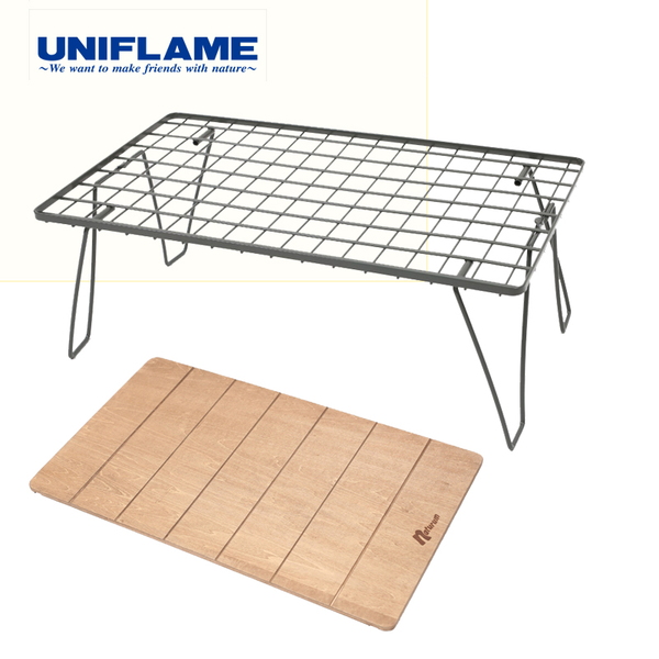 ユニフレーム(UNIFLAME) 【フィールドラックWOOD天板プレゼント(訳アリ)】フィールドラック タックOD